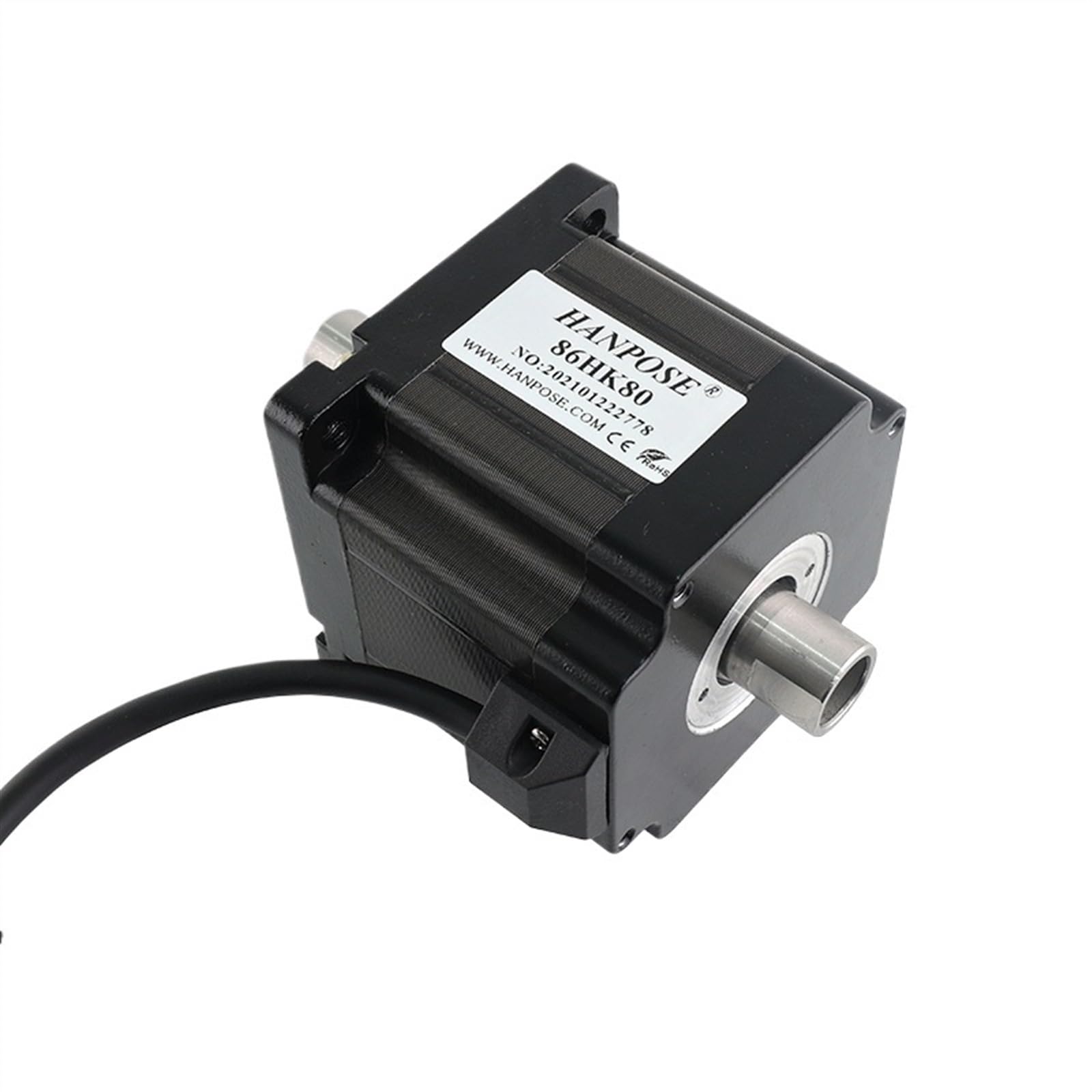 Moteur pas à pas bipolaire Nema34 86HK80 4N.M à double axe