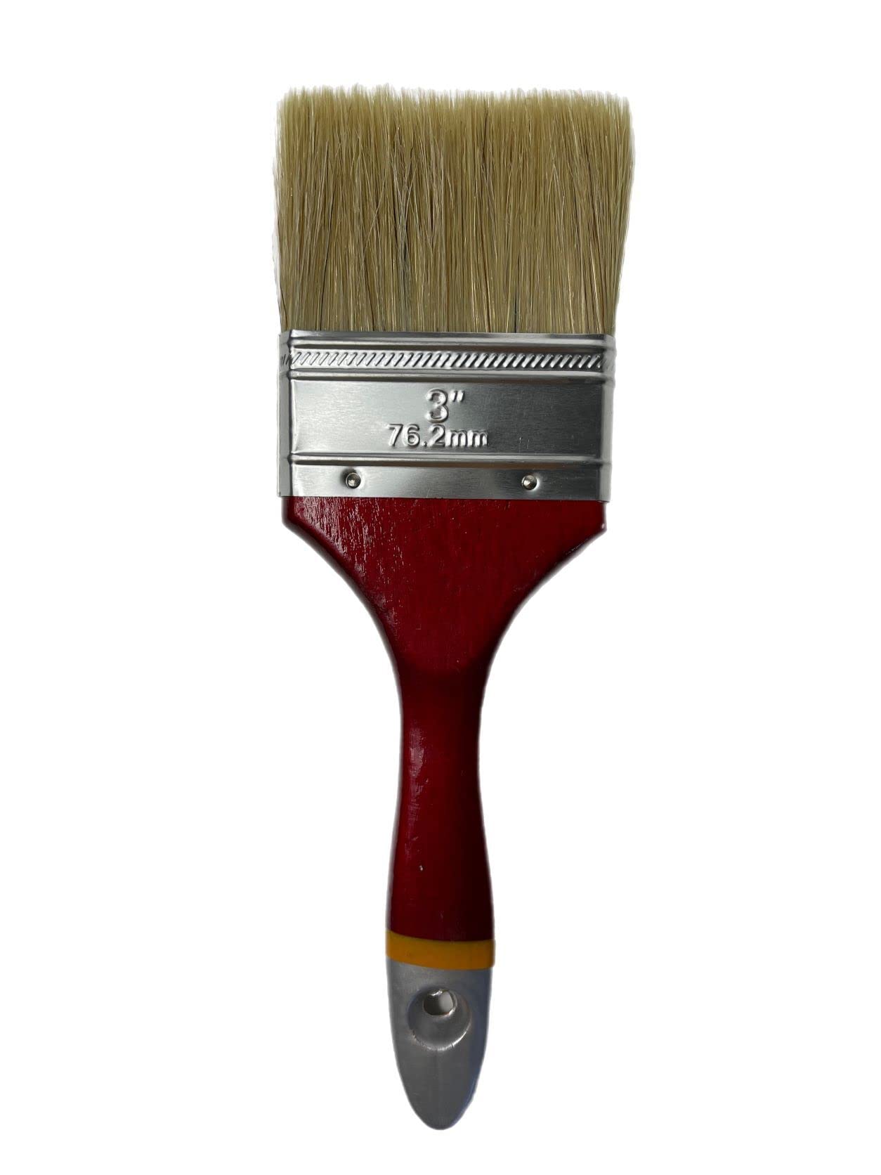 Pincel plano para barniz, 96 unidades, 75 mm