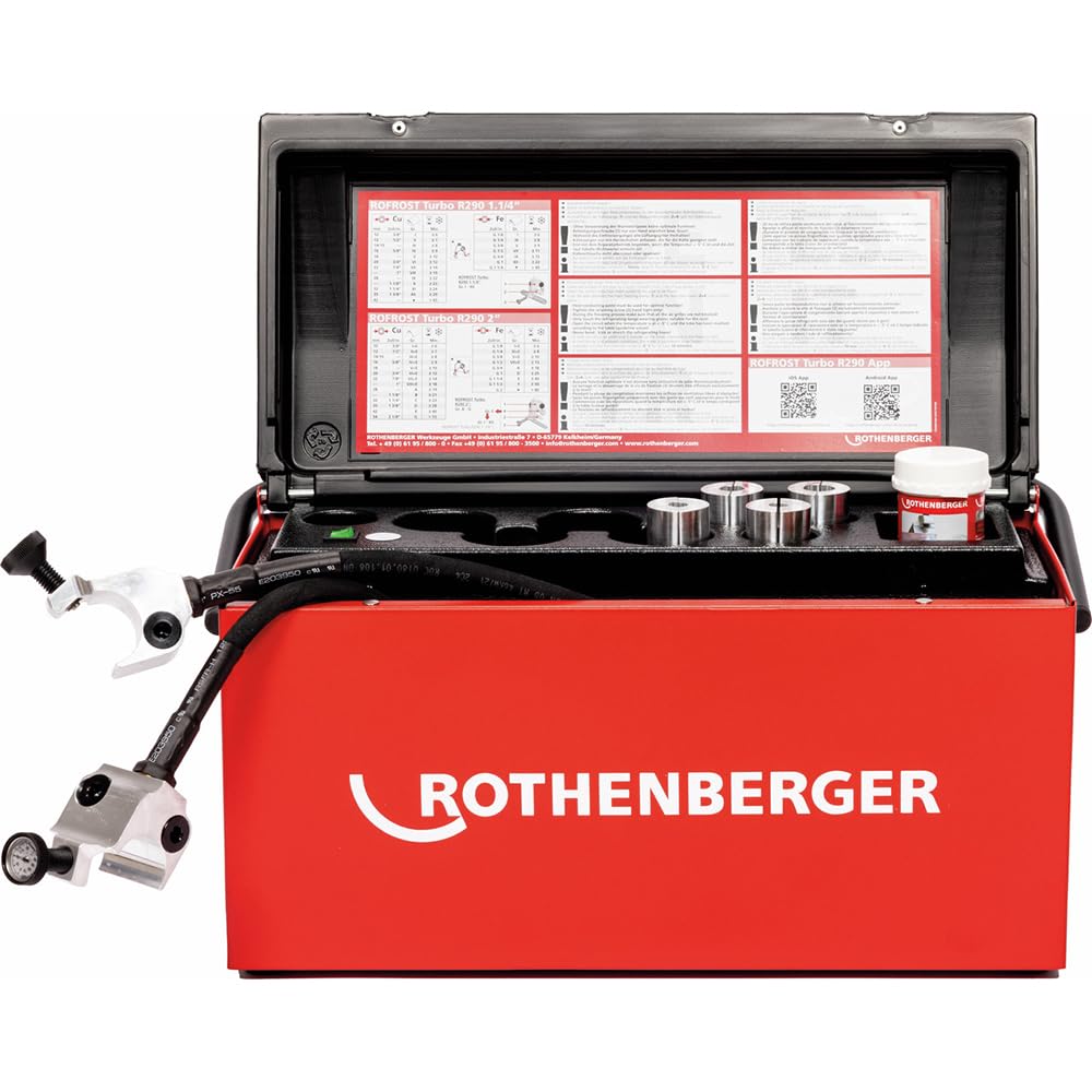 ROTHENBERGER ROFROST II R290 1.1/4" + 6 Einsätze, 230V | 1500004195 | Einfriergerät Rofrost 2