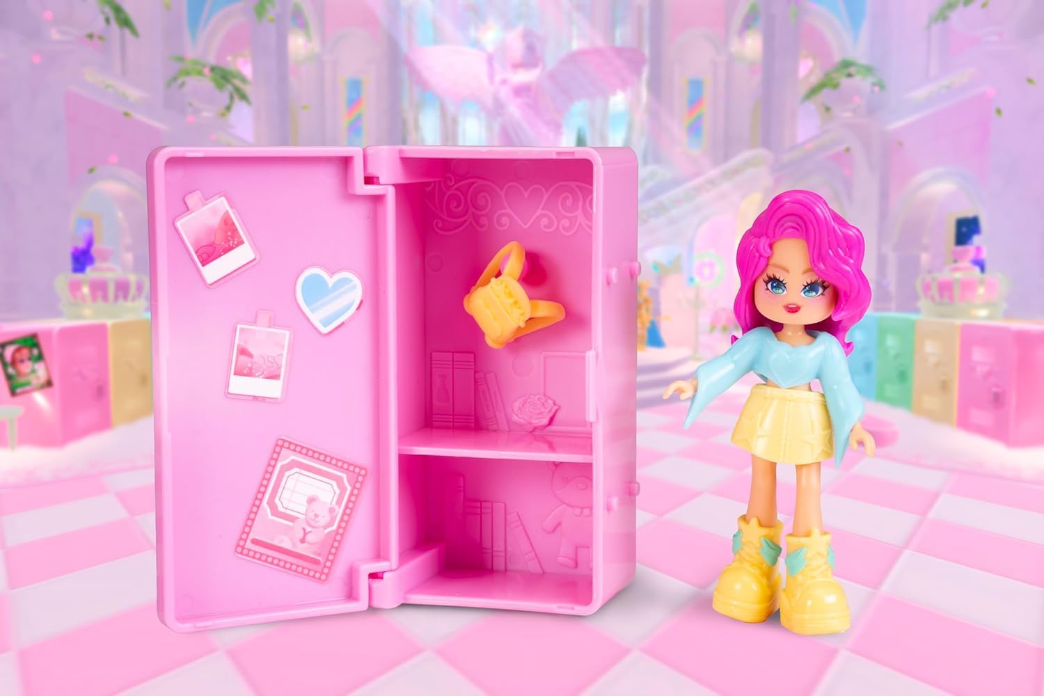 LLAMAXY Royale High Surprise Locker Series 1 - Dolls with Mystery Backpacks & Virtual Code - Starlight Bow Ages 5+ (Light Fairy) - Image 4