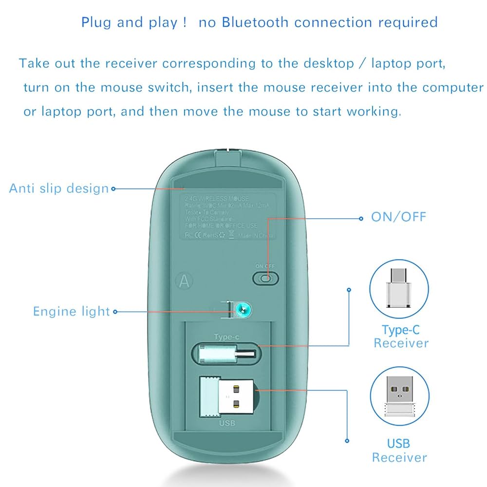 Amazon.com: Wireless Mouse for MacBook Pro MacBook Air