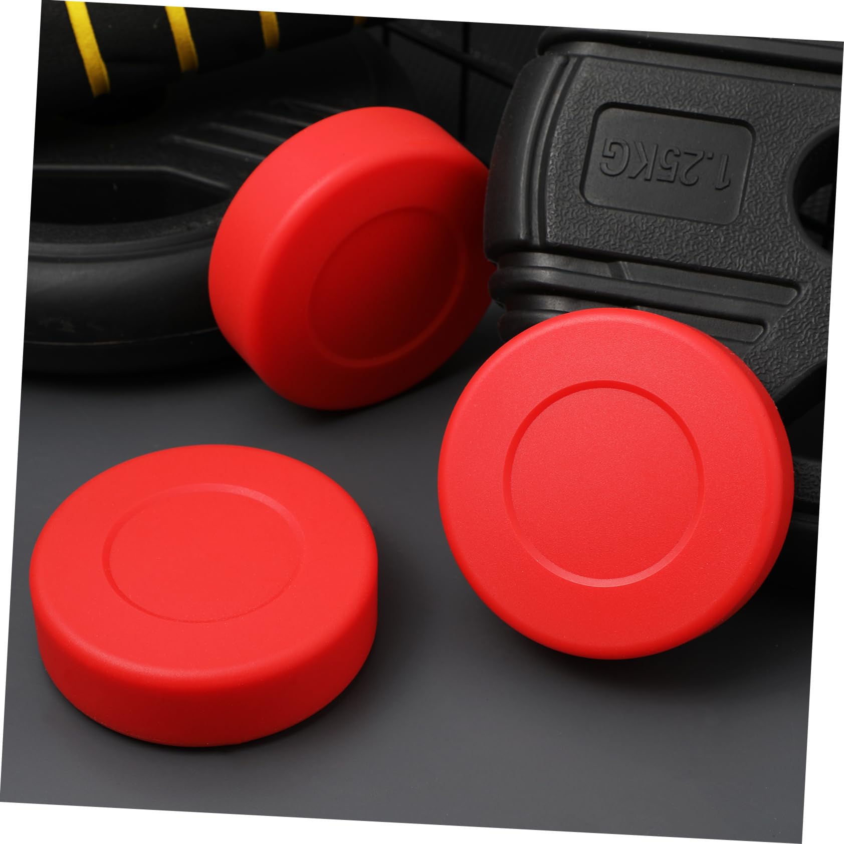 BESPORTBLE Hockey Balls 6 Pack Soft Hockey Portable Foam Bright Colors Fun Activity