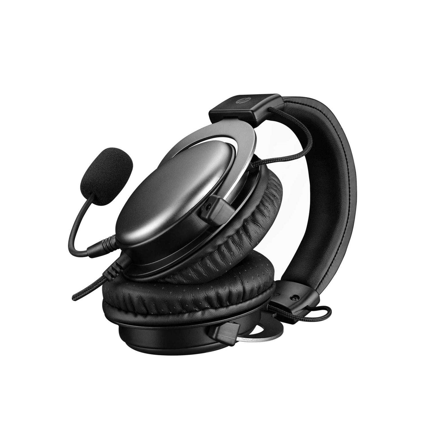 Headset Gamer HP DHE-8005 (Almofada Forrada em Couro/Cabo 2m