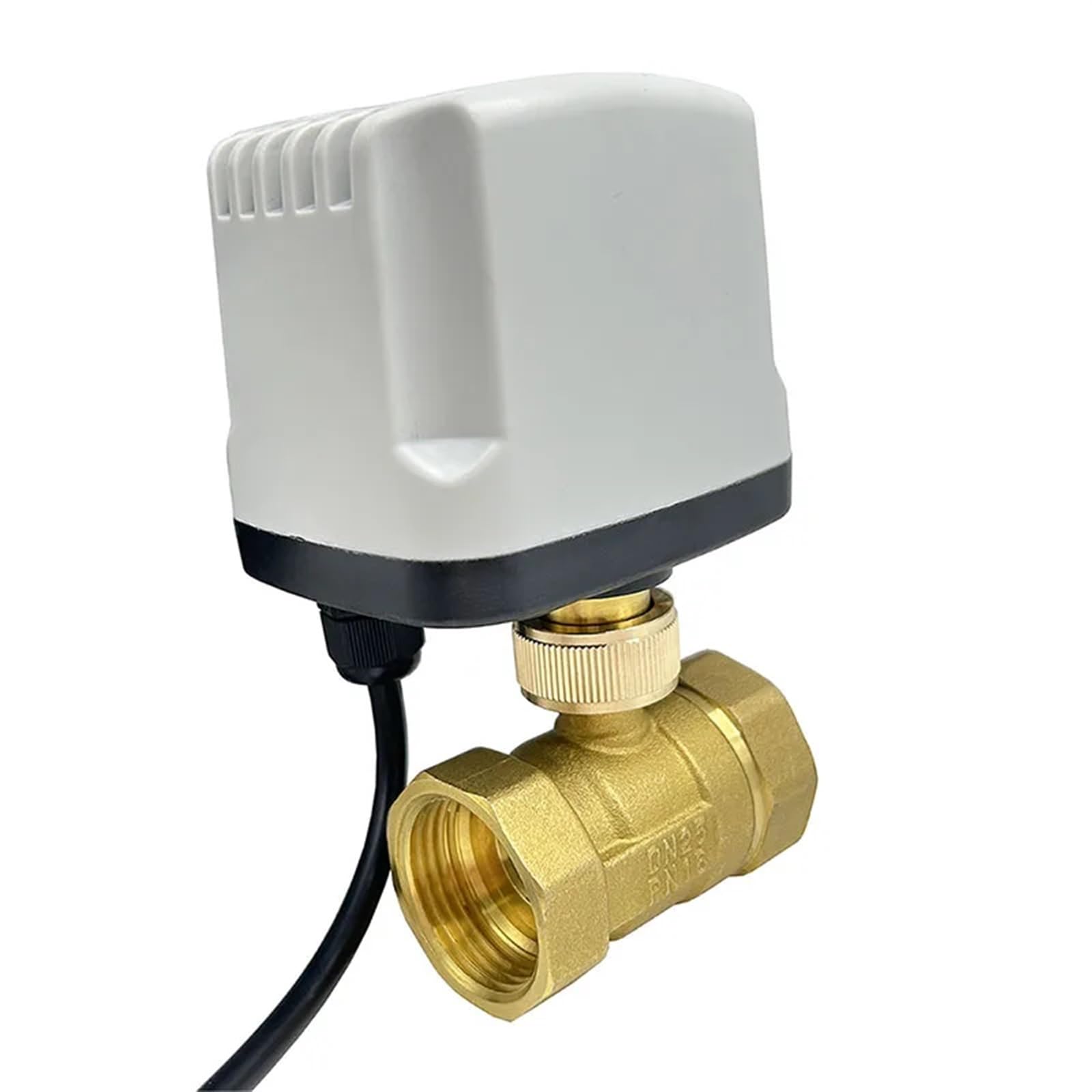 Czdiqxvf 36895 1/2" 3/4" 1" 2" Waterproof Motorized Ball Valve 220V 12V 24V Brass Electric Ball Valve Three Wire Or Two Wire Ball Valves(12Vdc-Cr04)