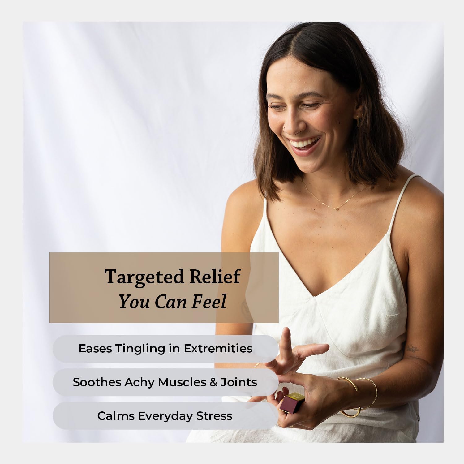Frankincense Oil & Myrrh Comfort Roll-On, USDA Certified | Eases Achy Muscles, Stiff Joints & Tingling in the Extremities. Deep Relief for Bodies of Every Age. Calms Everyday Stress.