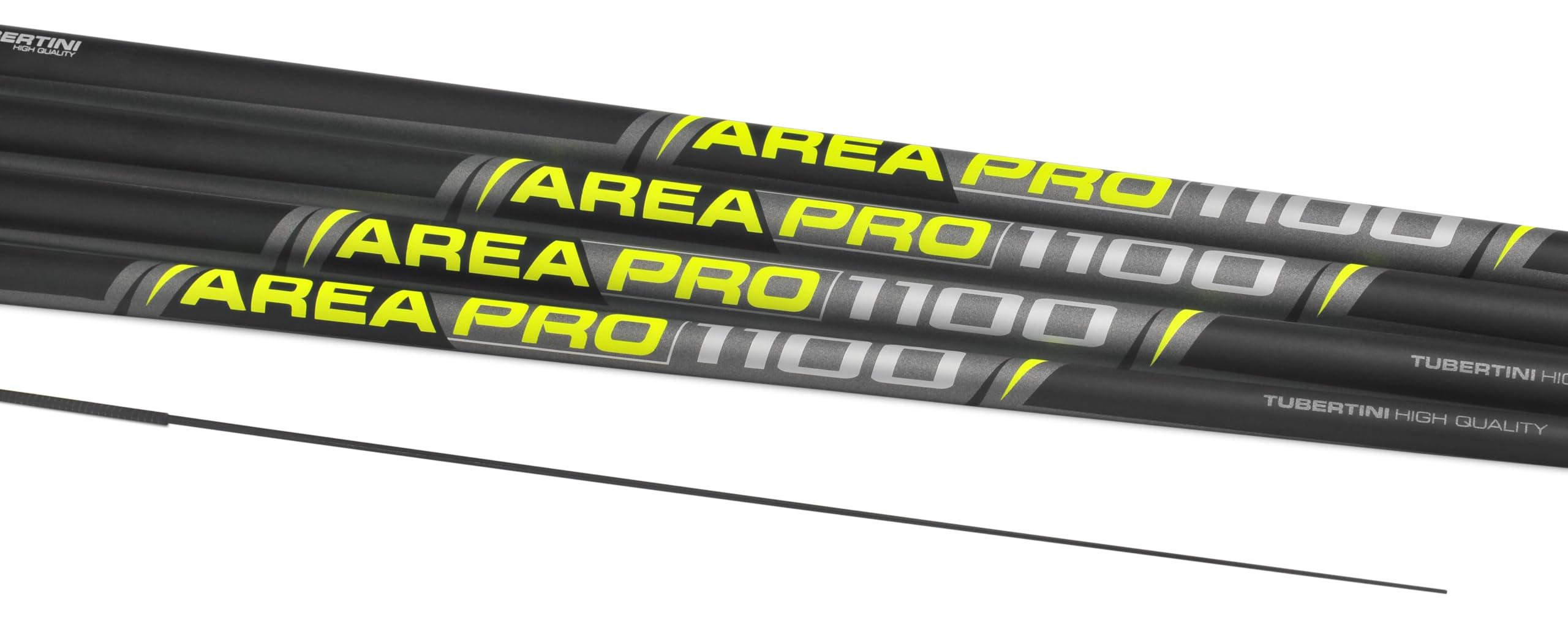 Tubertini 014xx Area Pro 1100 - Canna da pesca telescopica medio-rigida, perfetta per Pesci Medi e Alborelle