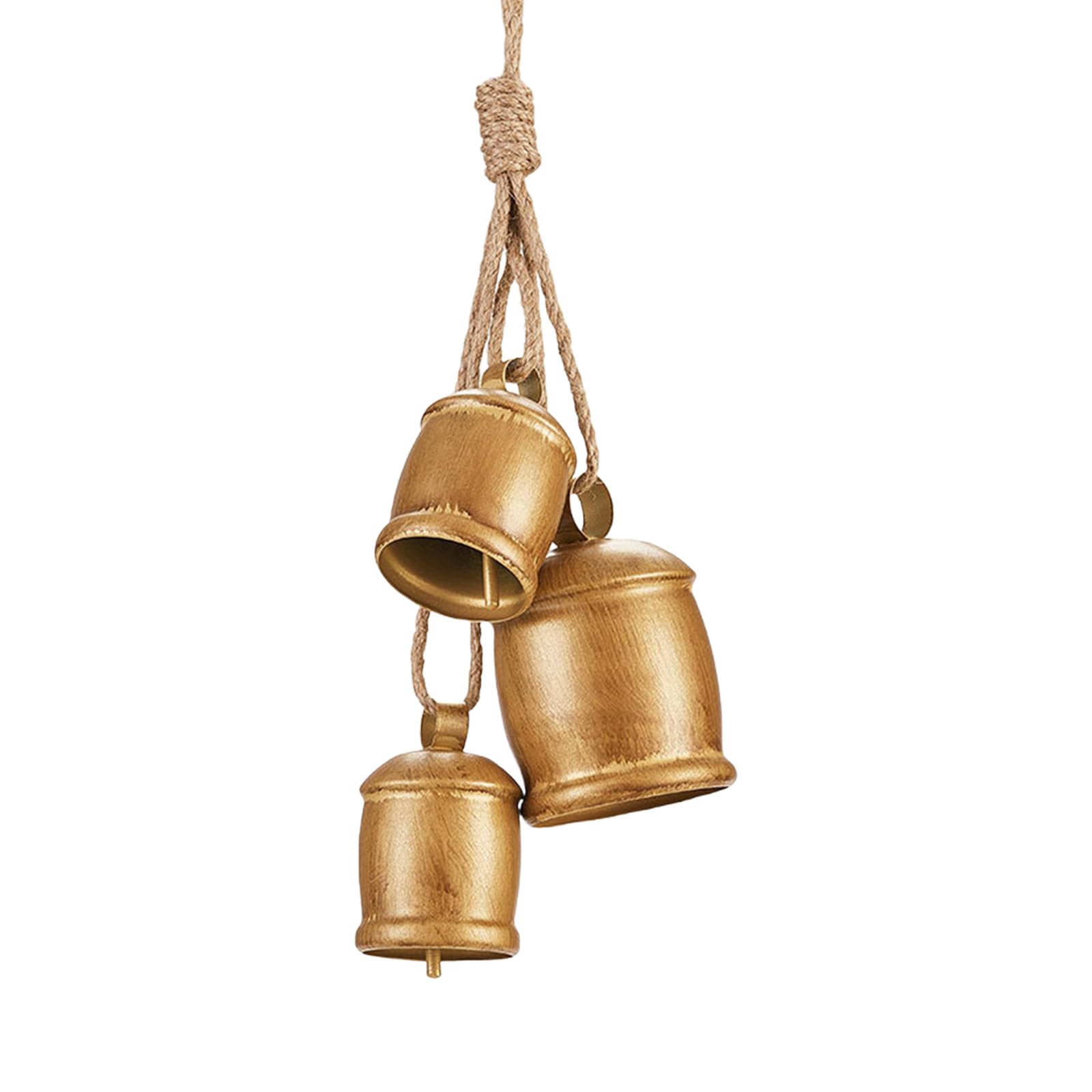 Carotoe D Rustproof Christmas Bells For Home An Garden Festival Ecoration Elegant Holiday Ornament For Indoor Outdoor Christmas Bells With Hook