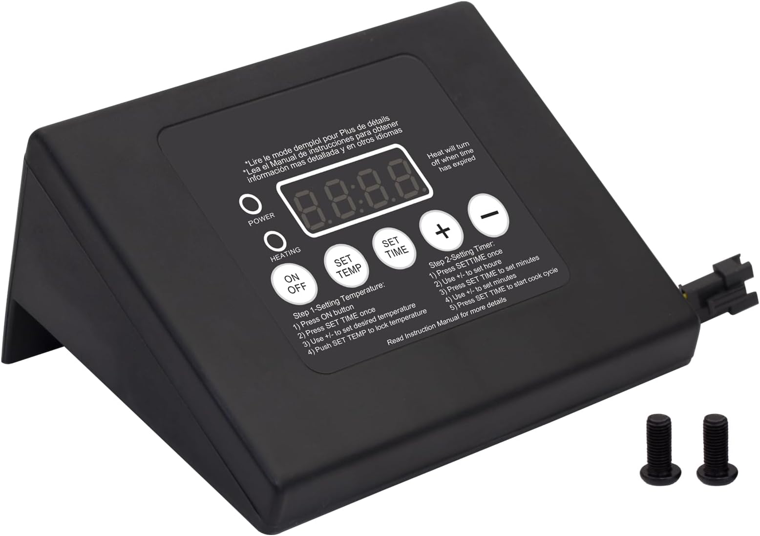 990050048 Digital Control Panel Kit,with LED Digital Display Top Controller Fits Compatible with Masterbuilt MB ESQ30B, ESQ30S, 20070106, 20070206, 20072010, 20070910 Electric