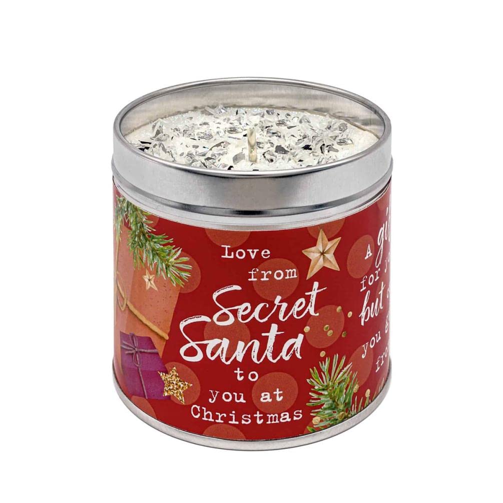Best Kept Secrets Orange,Red Secret Santa Scented Candle
