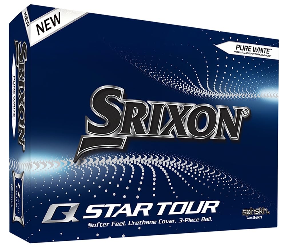 Srixonunisex adult White Golf Ball, White, Dozen US
