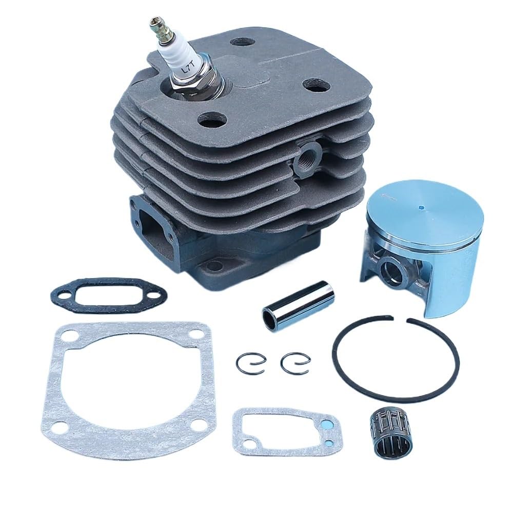 Juntas de pistón de Cilindro de 52mm, Kit de rodamiento de Agujas for Motosierra 268 272 272XP 268XP 61 266 268K, Pieza de Repuesto chapada