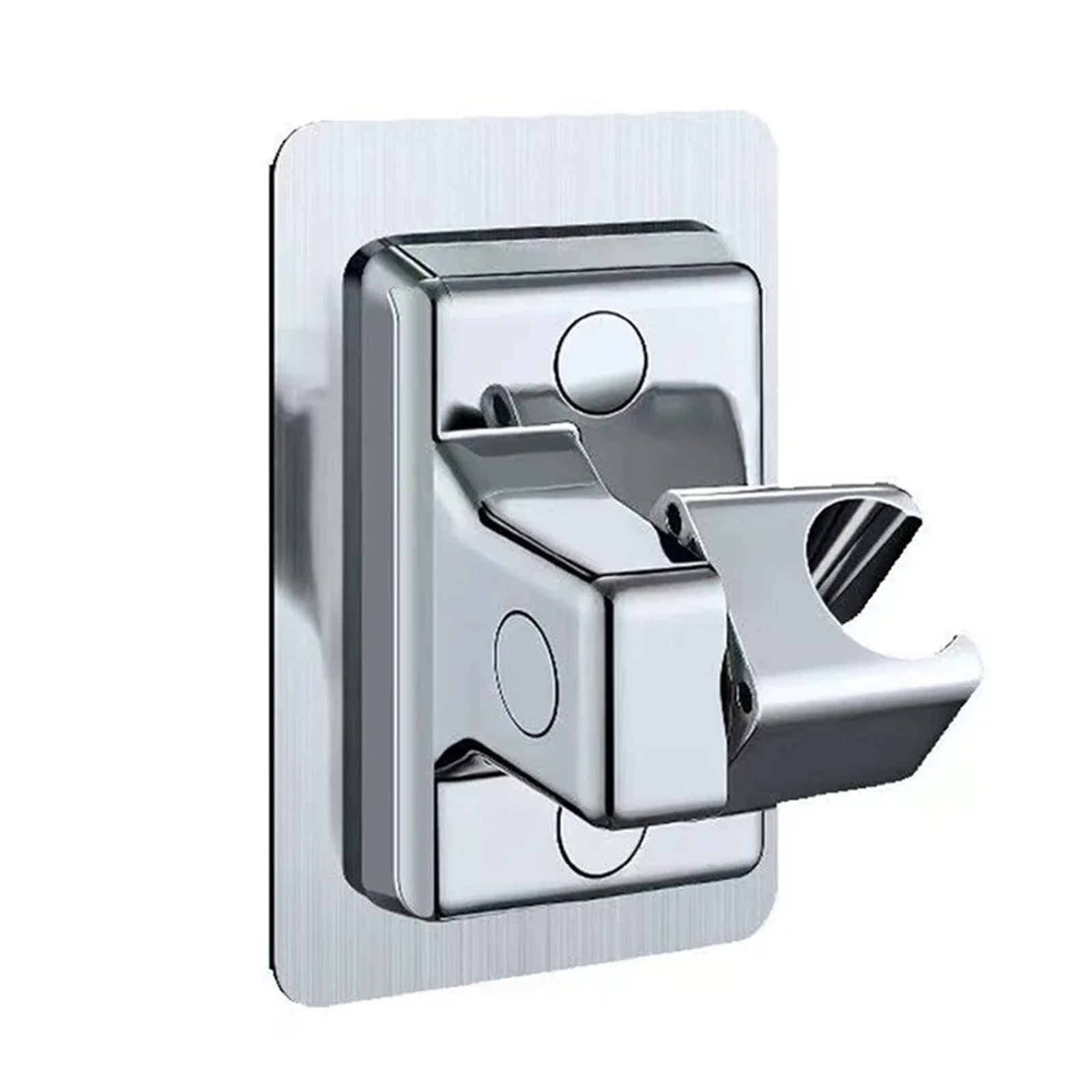 Shower head bracket， Adjustable Wall Mounted Self-Adhesive Showerhead Handheld Bracket