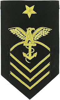 E8 COMPANY CHIEF PETTY OFFICER NAVY ROTC SLEEVE DEVICE