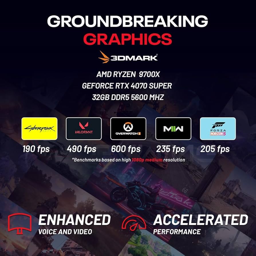 Amazon.com: Skytech Rampage Gaming PC Desktop, Ryzen 7 9700X