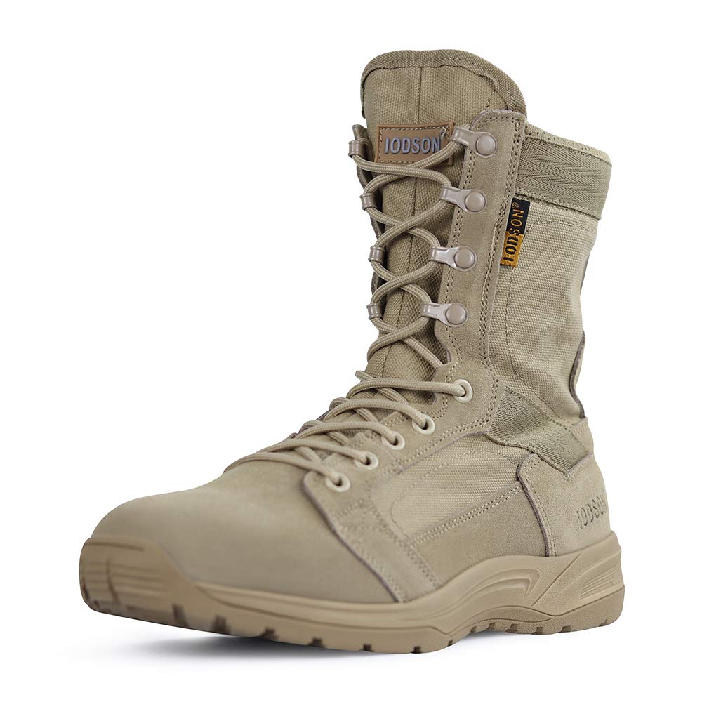 Stivali Tattici da Uomo Stivali da Combattimento Militari Traspiranti da Uomo Scarpe da Pattugliamento Durevoli e Confortevoli Stivali da Trekking Leggeri Modello-831