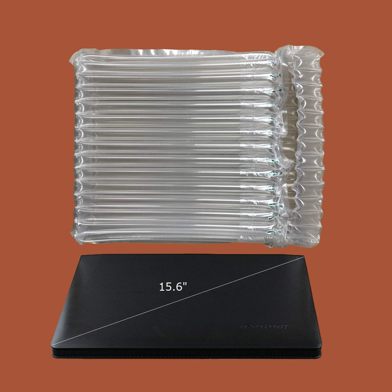 AIR PAKPRO 100 Pack Inflatable Laptop Protective Bags with Manual Pump. Fit for 15-15.6 Inch Notebooks, 360-Degree Drop Protection. Alternative to