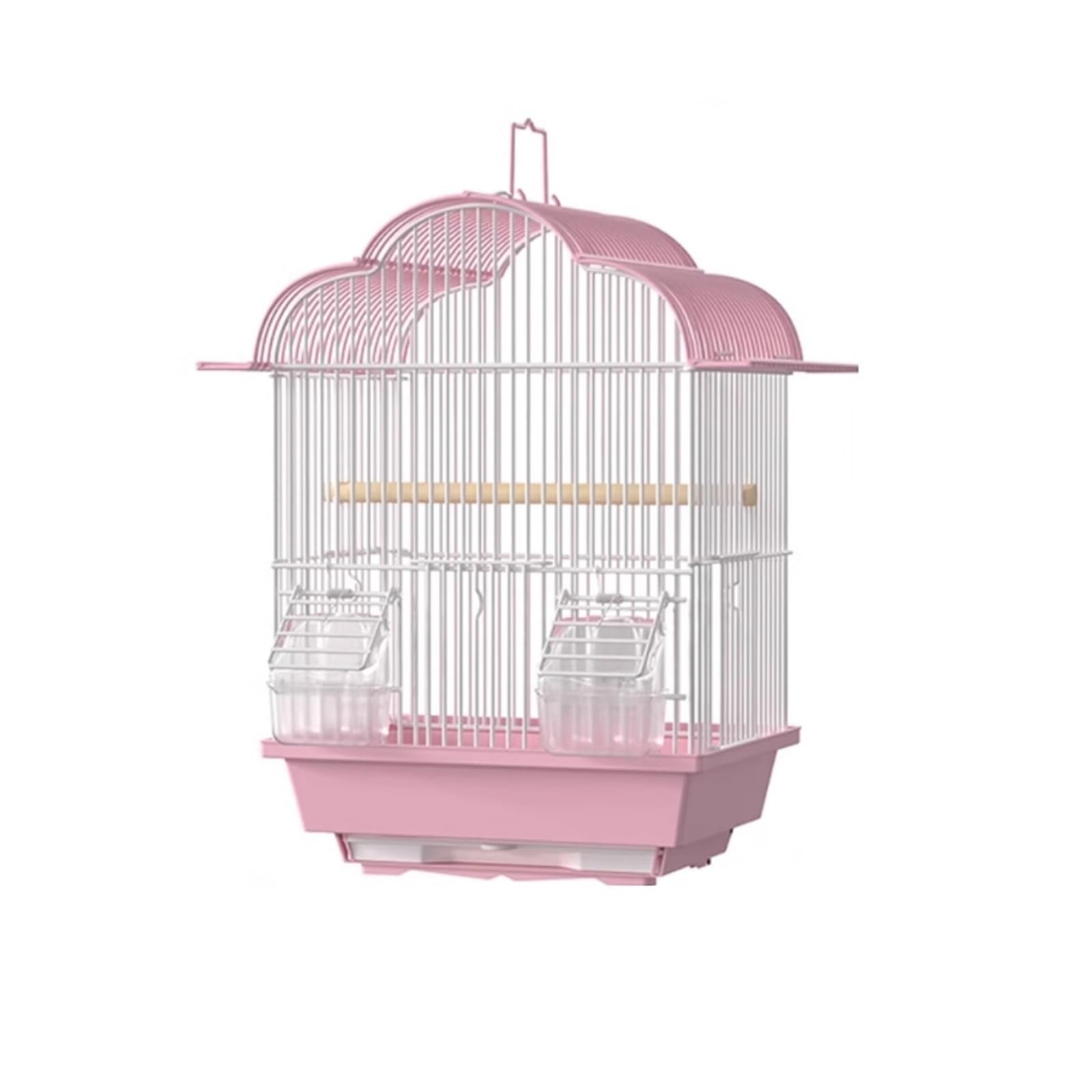 Klatka dla ptaków Klatka dla ptaków Papuga Mały ptak Specjalna klatka dla ptaków Dom Duża ekologiczna willa Dom dla zwierząt(Pink,Mały)