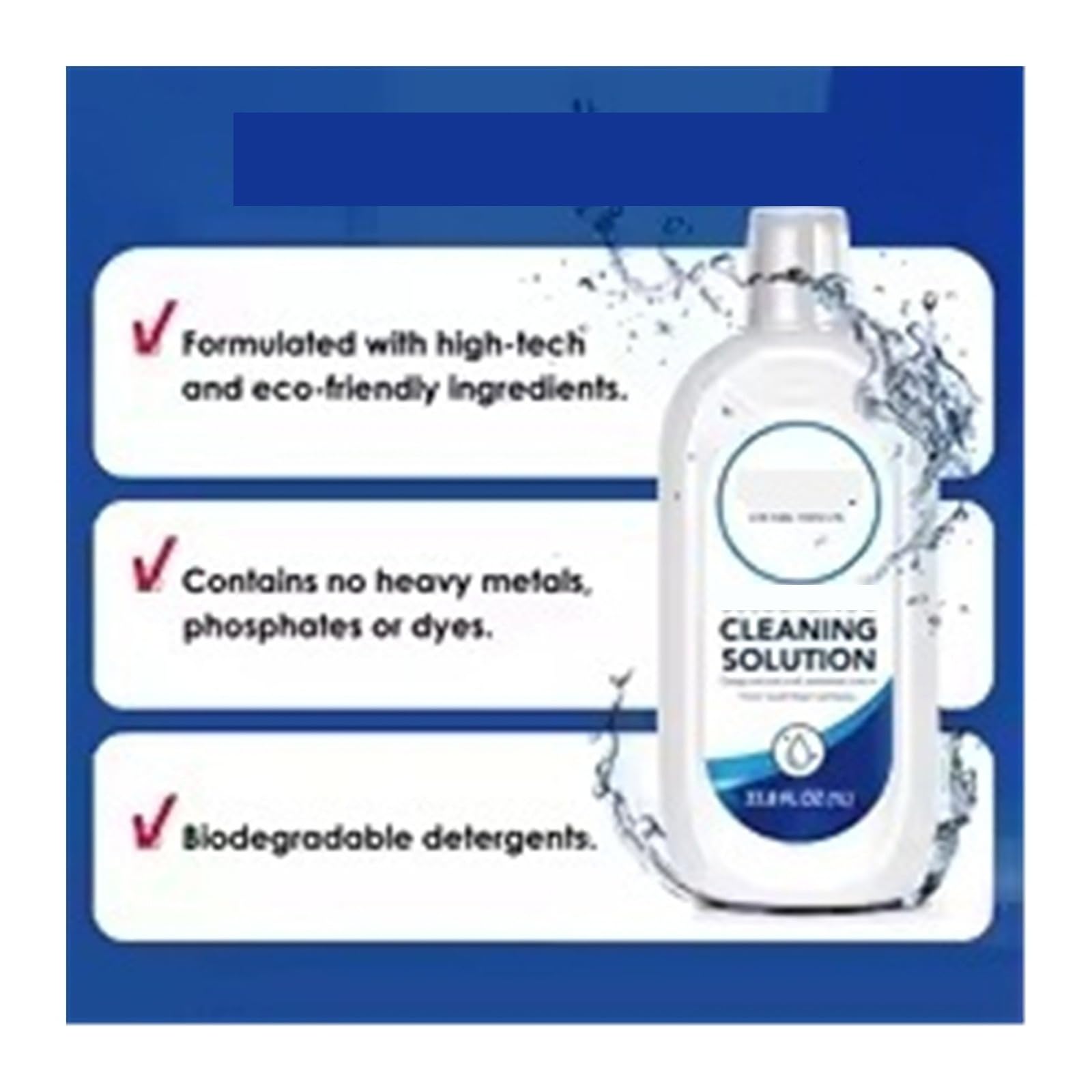 Líquido limpiador de pisos。 Compatible para Tineco A11 Pet /A11 Hero。 Soluciones de limpieza de pisos multisuperficie。 500 ml (16,9 onzas líquidas)(500ML 3pcs)