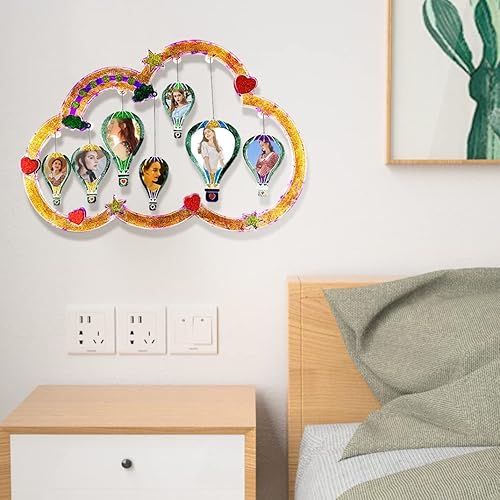 Miniatura 6 de Moldes de resina para marco de fotos, forma de globo de aire caliente, moldes de fundición de resina de silicona, moldes epoxi para decoración de