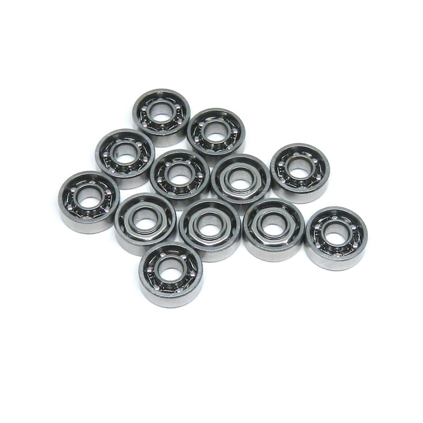 Cuscinetto a sfere a gola profonda APERTO 3x8x3mm 693 senza guarnizione, 10 pezzi