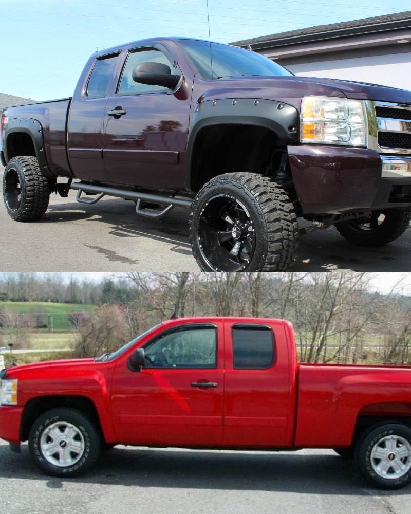 Sun Visors For Chevrolet Silverado 2500 Smoke Window Vent Visors - Foto 5