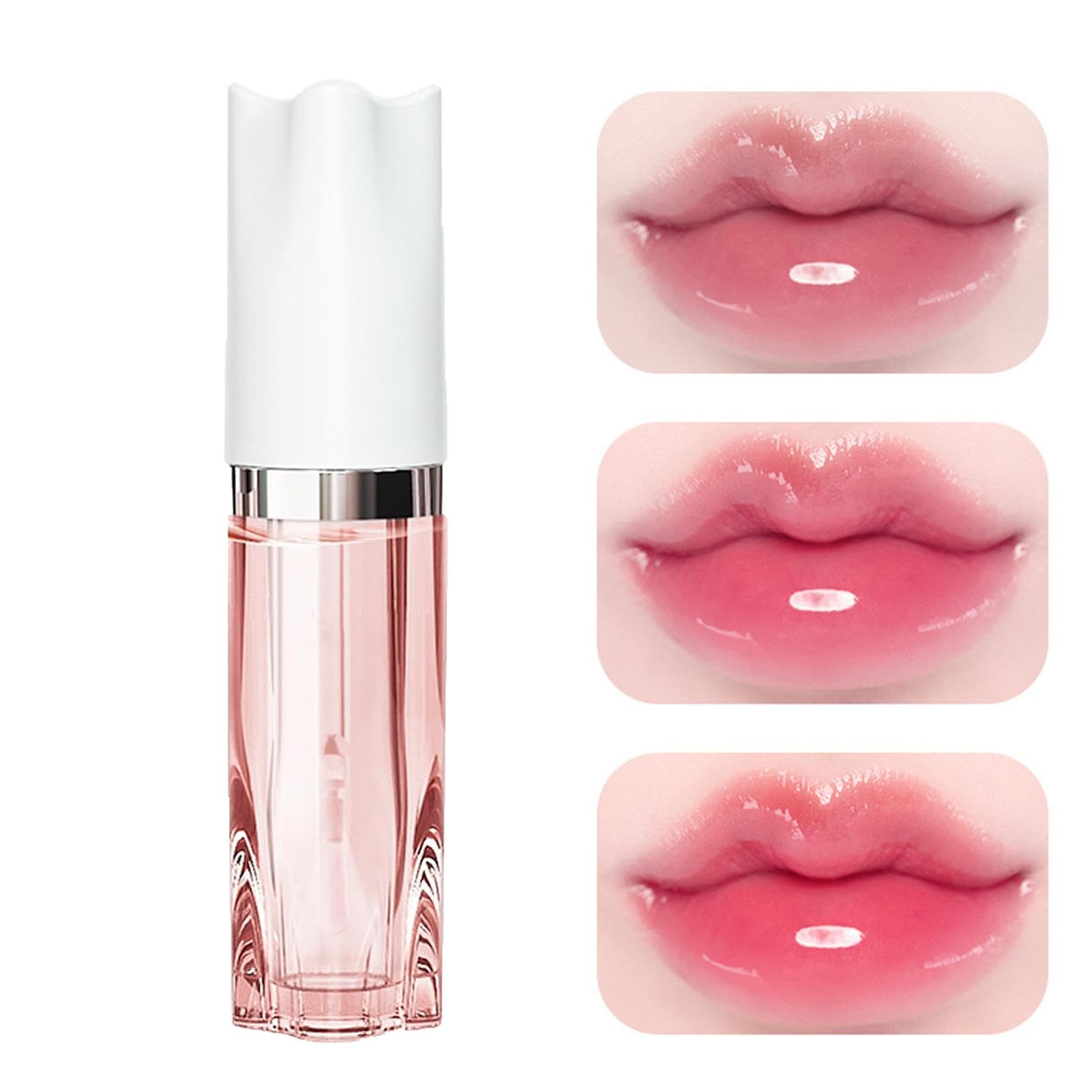 Mancha de labios que cambia de color, de labios que cambia de color | para rellenar labios de larga duración,Brillo labial hidratante con color para mujer
