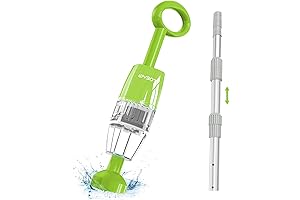 (New Upgraded) WYBOT Handheld Pool Vacuum with Telescopic Pole