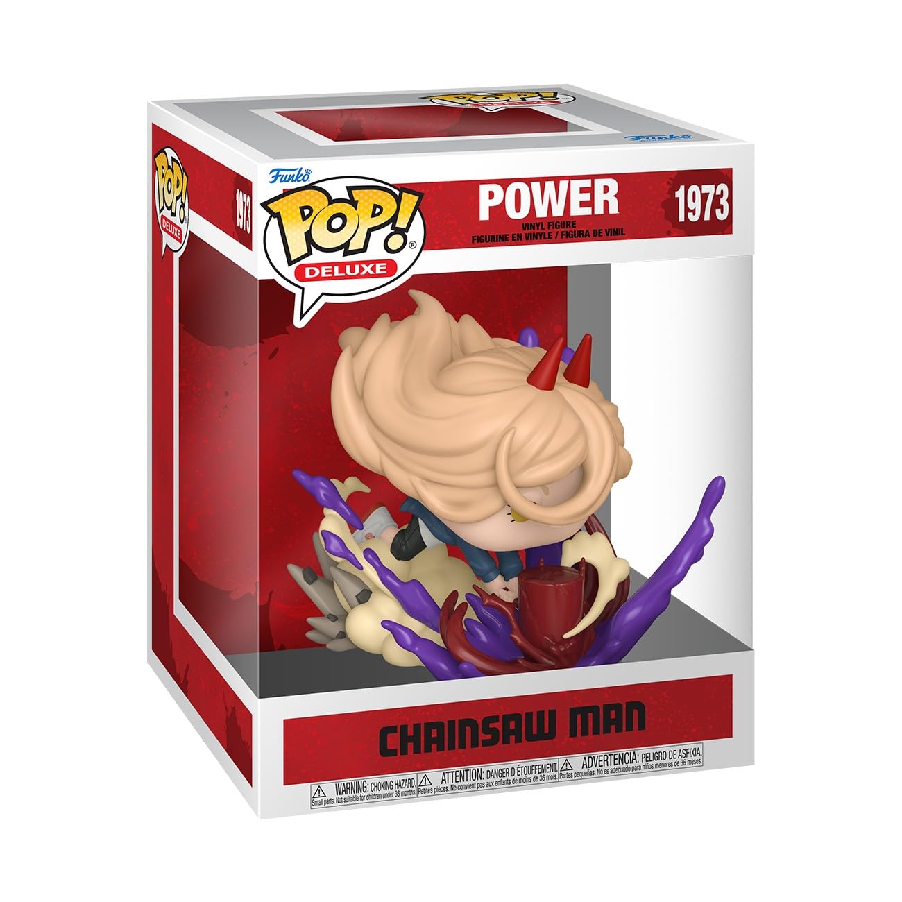 Funko Pop! Deluxe: Chainsaw Man - Power - (Blood Mallet) - Collectable Vinyl Figure - Gift Idea - Official Merchandise - Toys for Kids & Adults - Anime Fans - Model Figure for Collectors and Display
