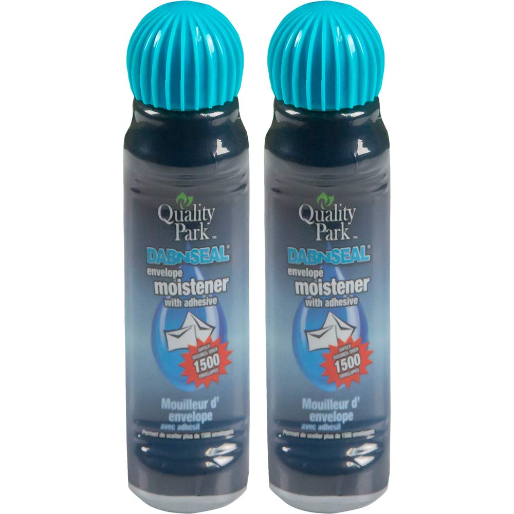 2 X QUA46065 - Quality Park Envelope Moistener w/Adhesive