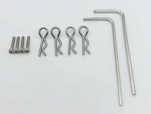 Miniatura 2 de TEIRAY SCX24 - Enlaces de dirección a escala mejorados, 1 unidad de aluminio 7075, juego de eslabones de dirección para Axial SCX24 124 (morado)