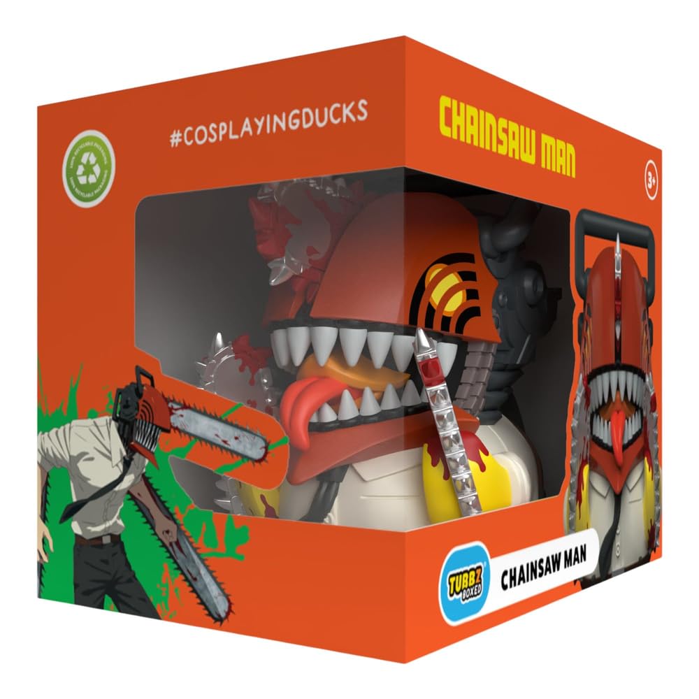 Amazon.com: TUBBZ Boxed Edition: Chainsaw Man Cosplaying Rubber