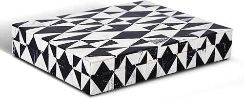 Miniatura 90 de Handicrafts Home Colección Marquet Array - Joyero decorativo hecho a mano para recuerdos, baratijas y decoración del hogar, caja para almacenamiento