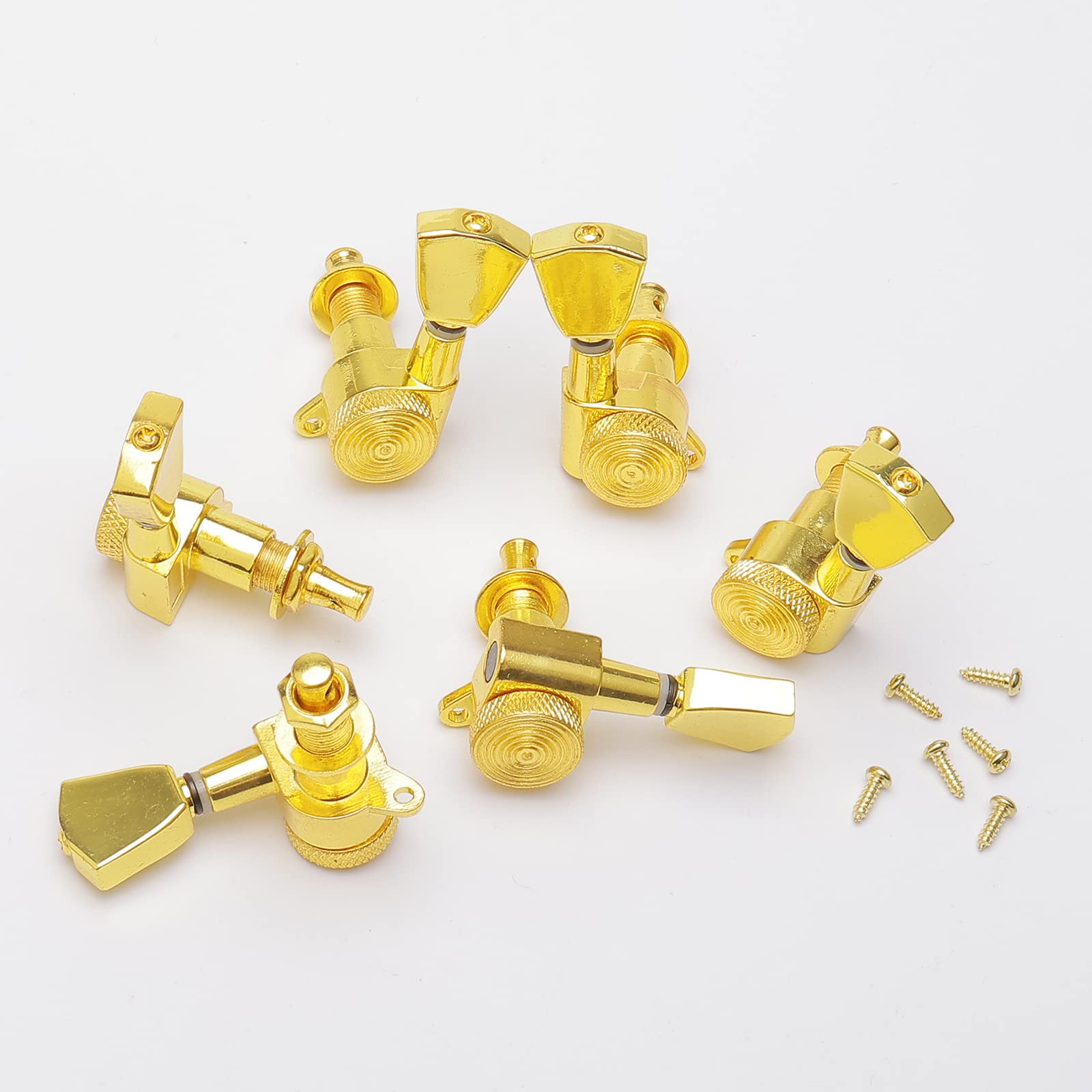 Części zamienne do gitary z mostkiem Vibrato Tremolo, mostek rolkowy Tune-O-Matic do gitary jazzowej LP, tunery blokujące gitarę 3L3R, struny, nawijacz strun, śrubokręt i nakrętki