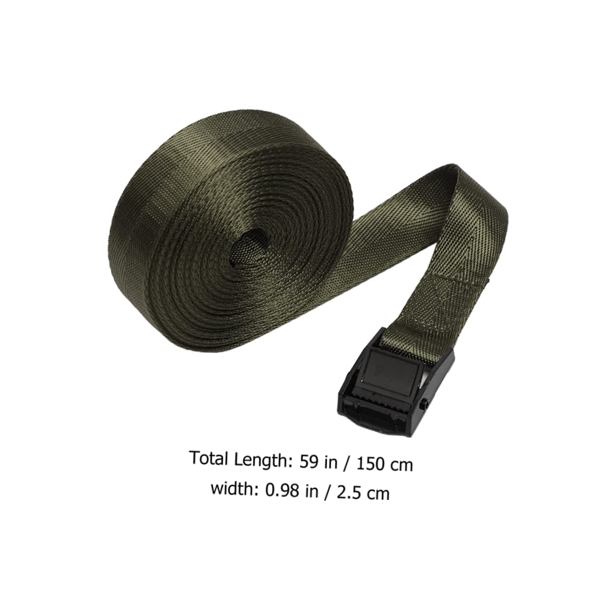 BRIGHTFUFU 2pcs Hunting Camera Strap Car Bling Accessories Reusable Camera Strap Accesorios Para El Auto Convenient Fixing Strap Portable Fixing Strap Sturdy Bundling Belt Buckle Straps Nylon