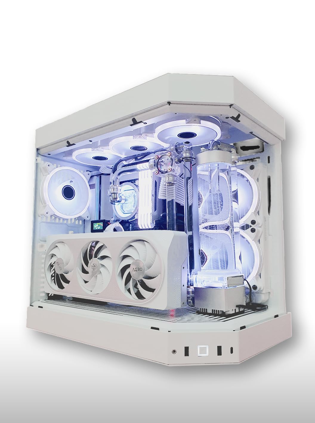 VIXIA High End Custom Watercooled Gaming PC - Intel Core i9 14900KS 6.2GHz - Nvidia GeForce RTX 4090 DDR6X 24GB - DDR5 64GB 6000MHz - PCIe4.0 M.2 NVME 2TB - White - VXS-70W