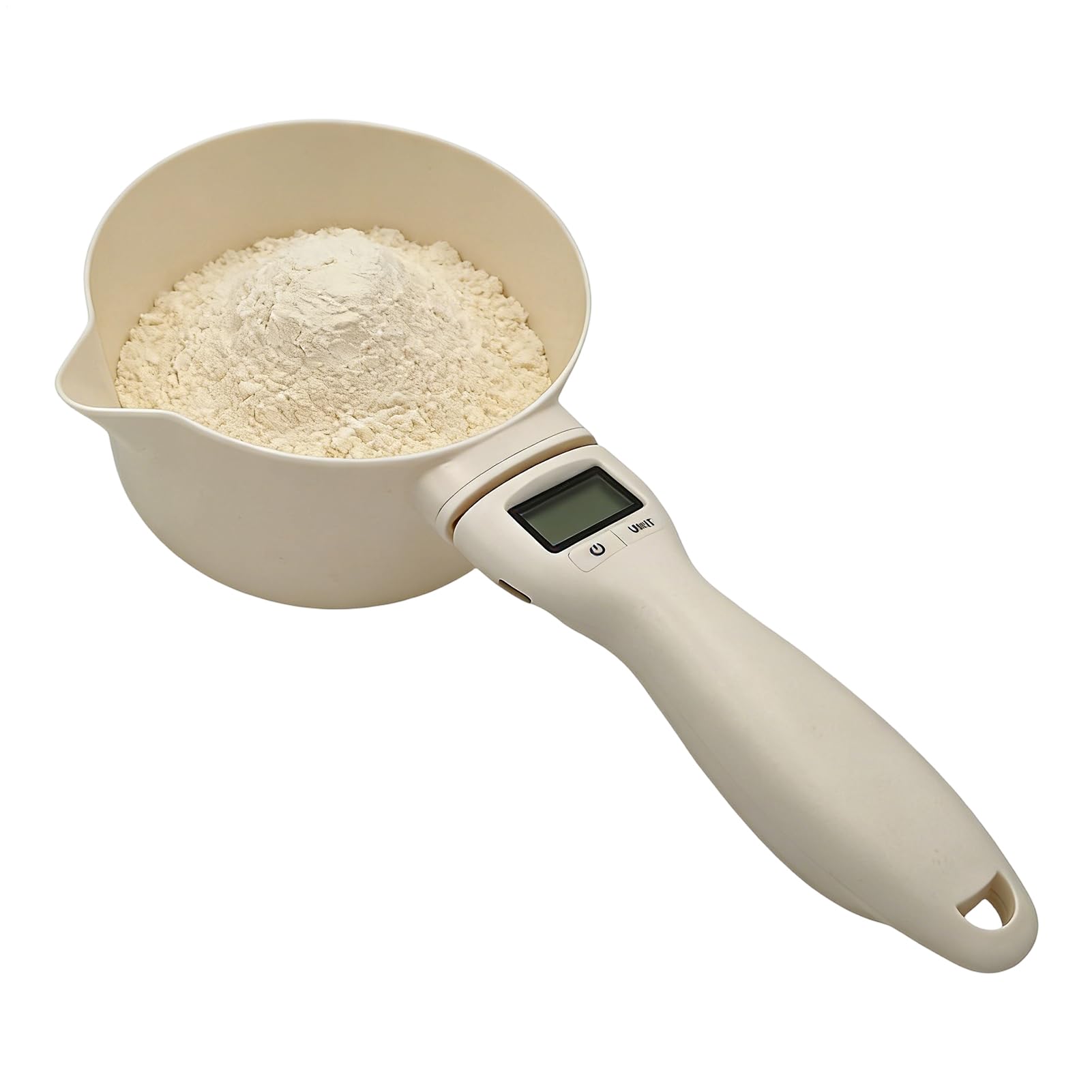 Cuchara medidora digital recargable de alta precisión para cocina y repostería de 500g