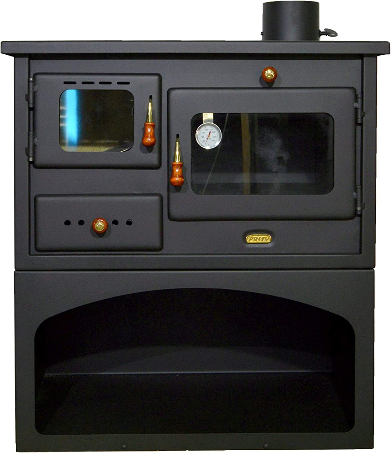 Stufa a Legna con Forno PRITY, Modello 1P34 10.1kW