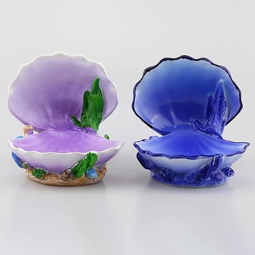 Miniatura 7 de Sea Shell Figurine Display Stand Crystal Glass Lens Ball Photography Lensball Base Magic Sphere Holder Home Decors