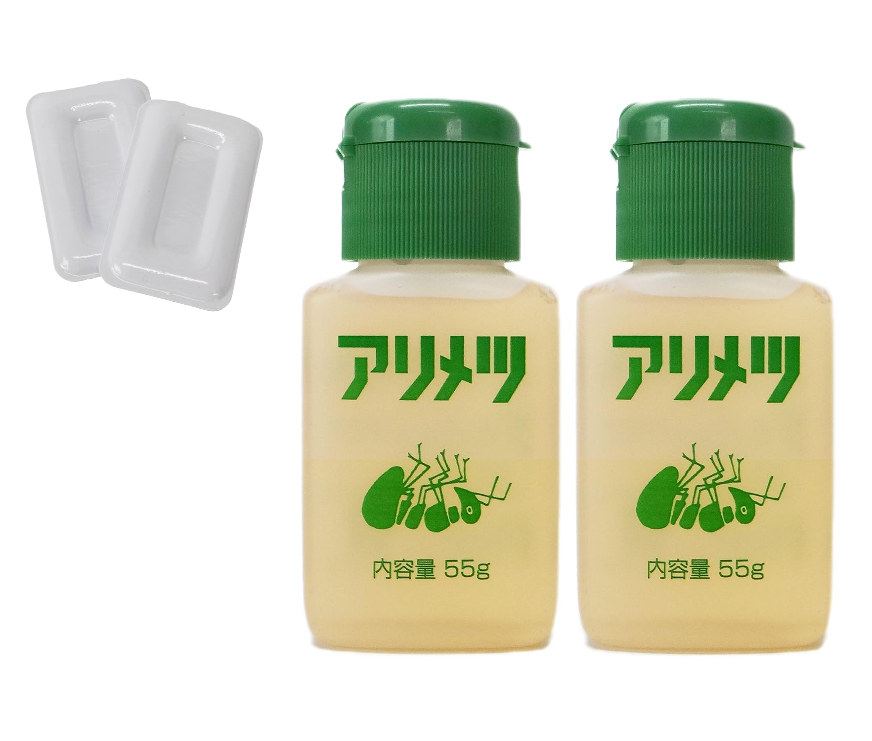 アリメツ 害虫駆除剤 15本セット未使用品 Amazon.co.jp: アリ専用 殺虫剤 アリメツ 55g 2個セット (専用皿2個×2