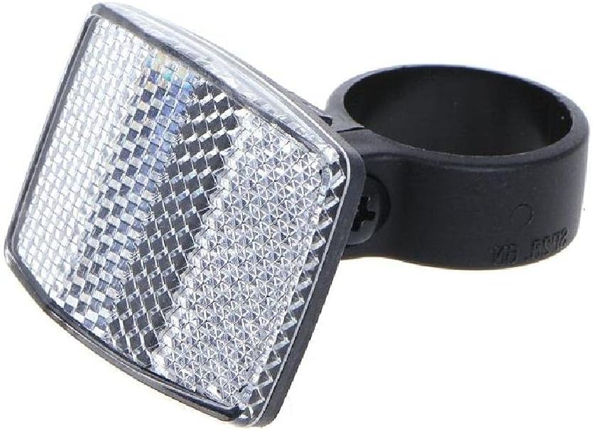 Transparent?Bike Handlebar Reflector Lights, Honeycomb Shape, Transparent, Front and Rear Warning