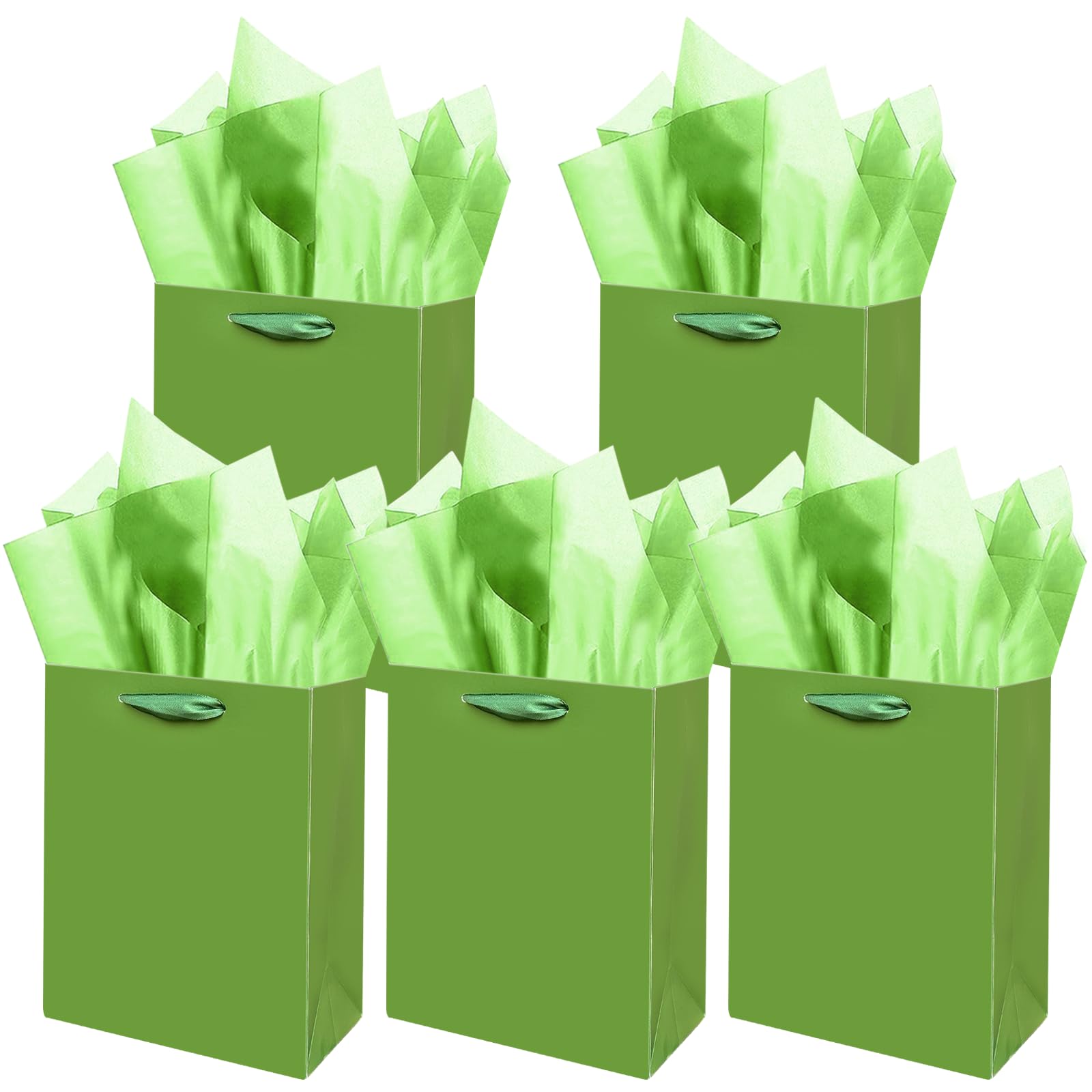 Gcardist 30-Packs schwarzes Geschenk Taschen mit Griffen Bul