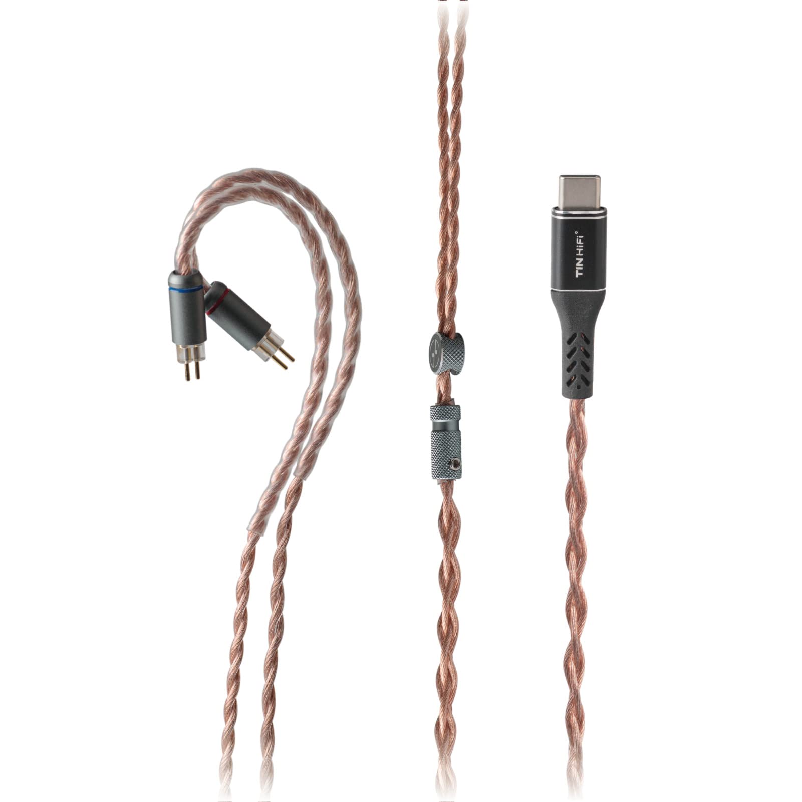 Amazon | TINHiFi TC01 USB タイプ C 2 ピン単結晶銅 IEM