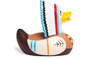 Chief Duck ~ Mini Collectible Deluxe Rubber Duck