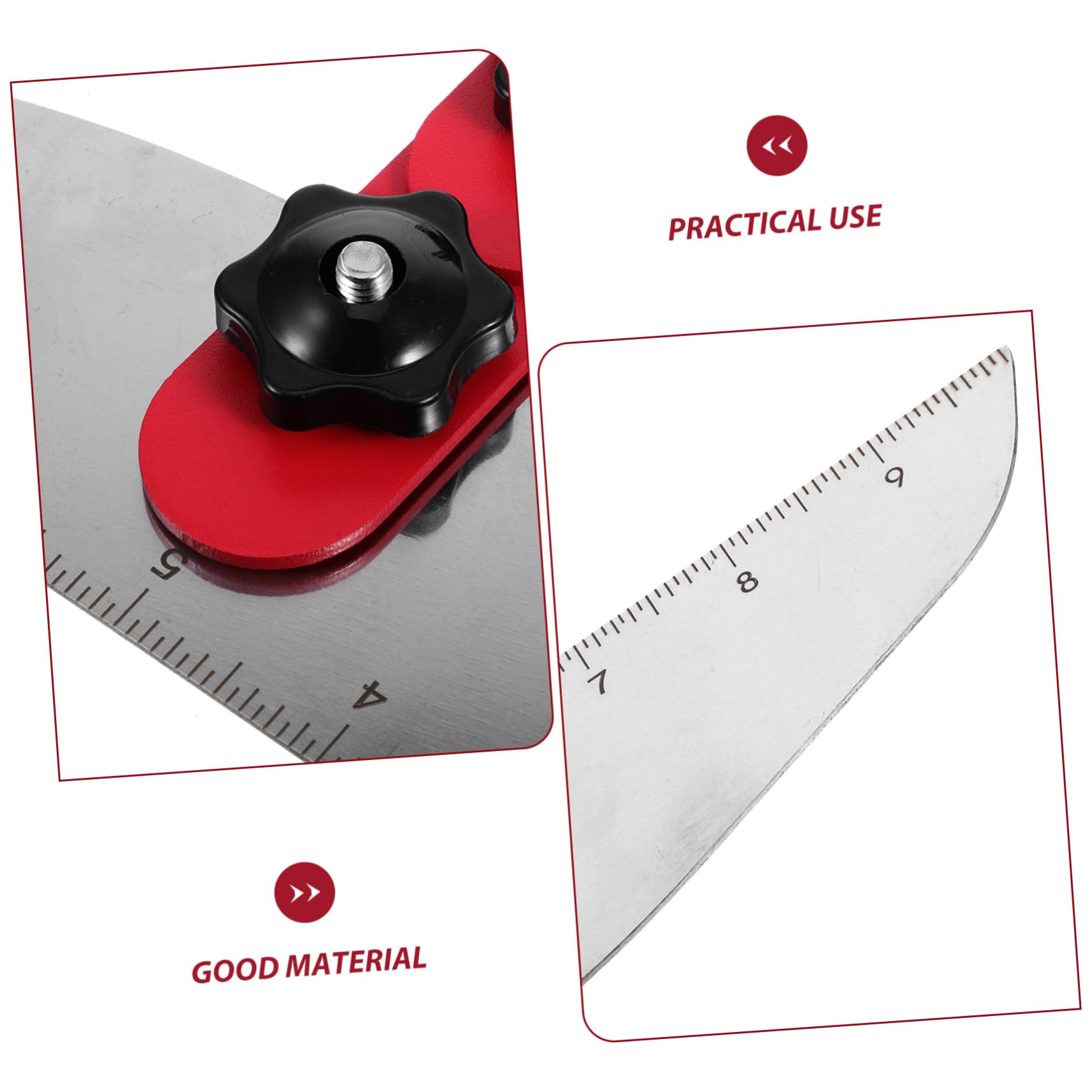 Artibetter 1set Strumento Di Misurazione Per Gradini Metallo e Portatile Per Progetti Di Falegnameria e Ristrutturazione Di Scale Strumenti Di Misura Per Battistrada e Contragradini