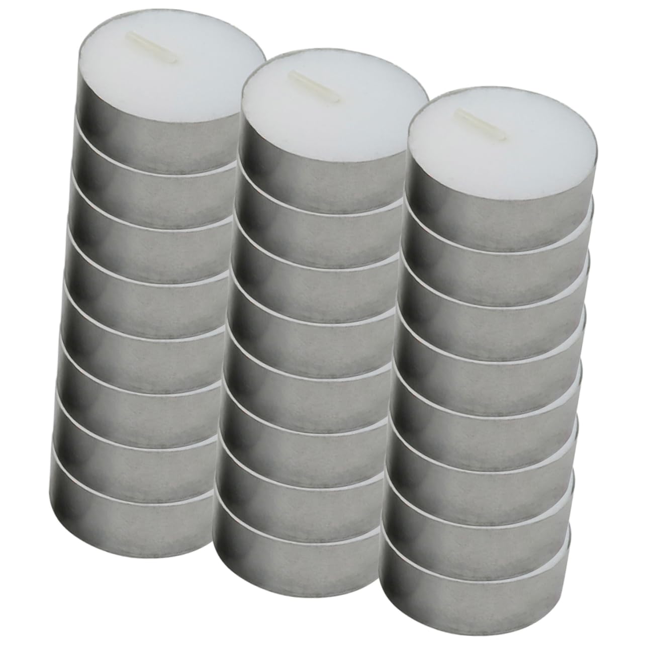 Baluue 100 Piezas Velas de Té Pequeñas sin Humo Velas Votivas Prácticas de Uso Diario Artículos para Bodas Decoración