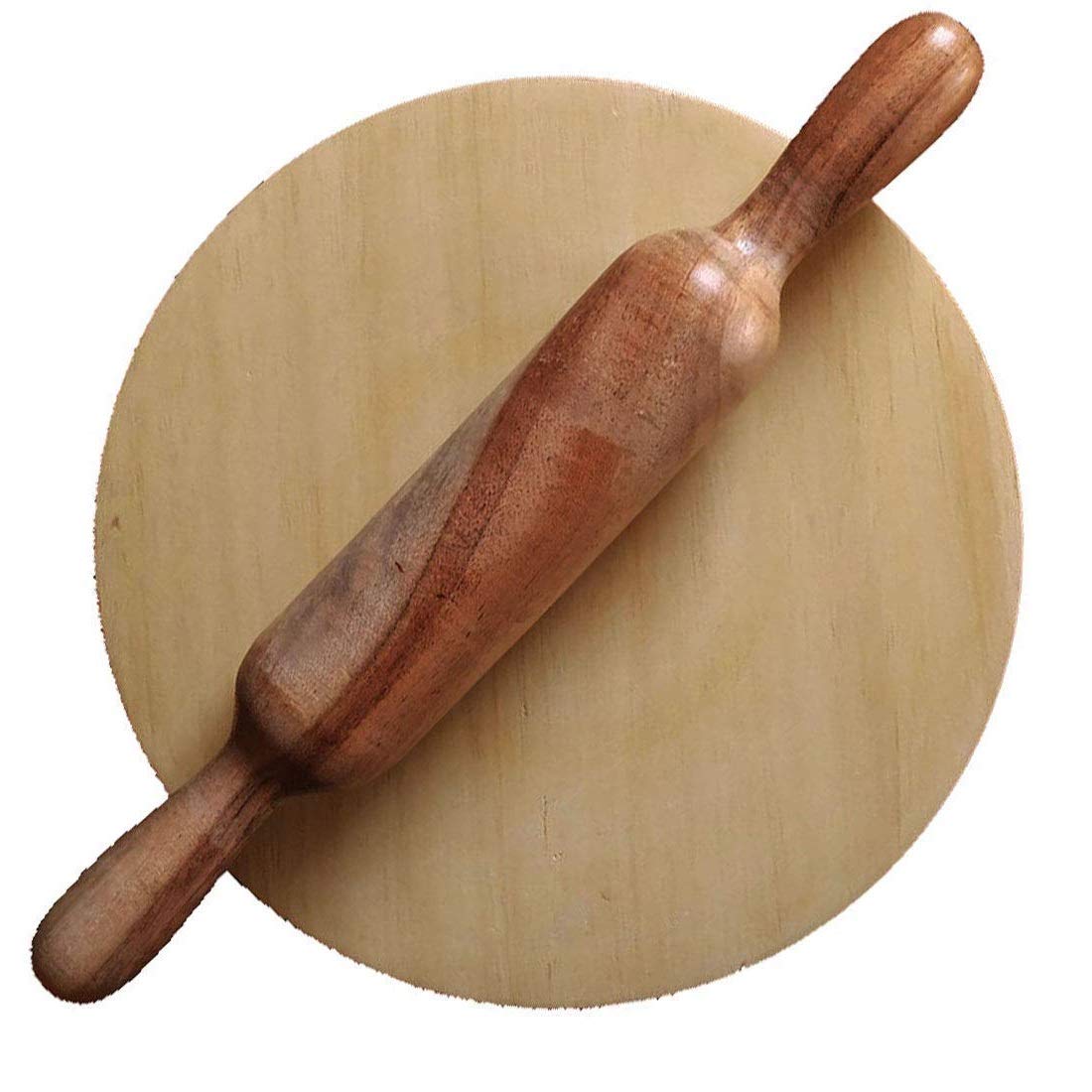 Buy BRRL sheesham Wood Rolling Pin and Board Set/Wooden Chakla Belan