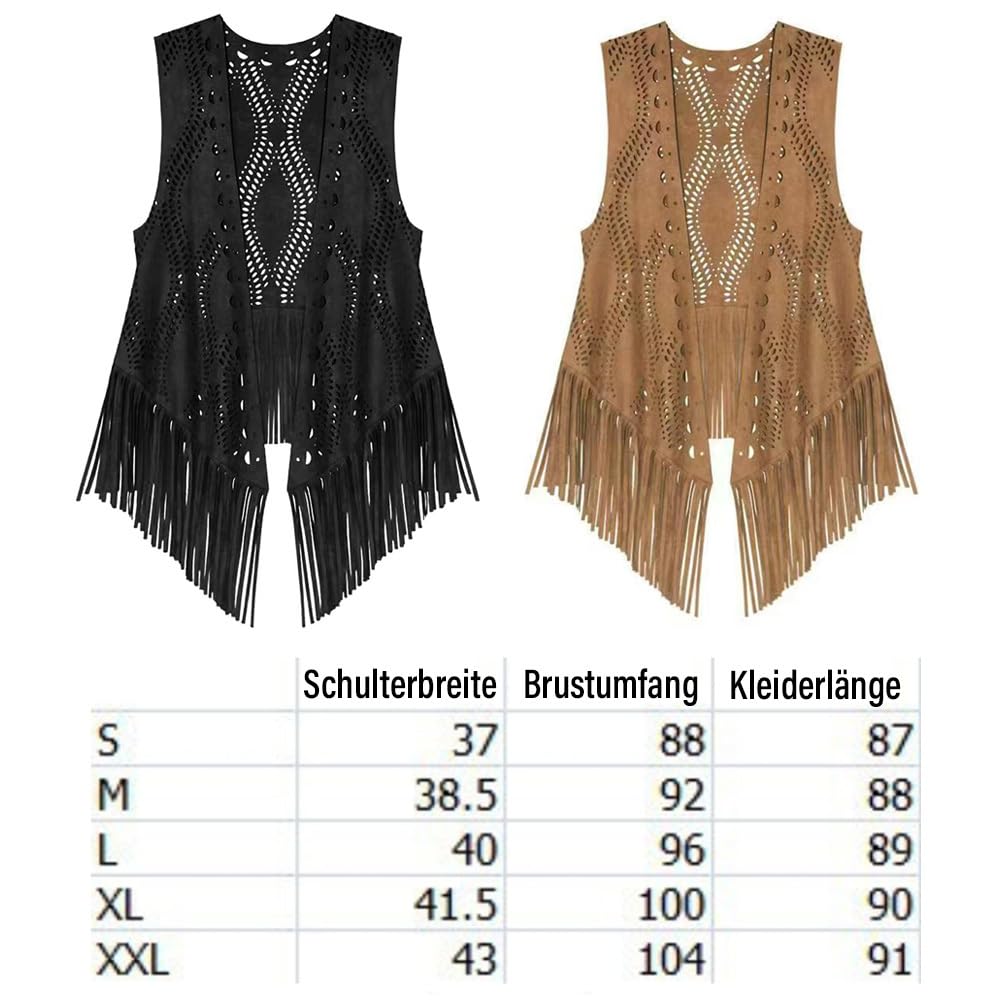 Damska kurtka z frędzlami, kamizelka, bez rękawów, odzież wierzchnia, kardigan do klubu, hipisowskiej muzyki rockowej, na wycieczki, odzież westernowa, na imprezę, na co dzień, sesje zdjęciowe