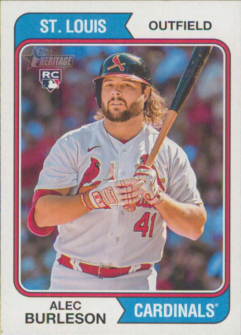 スポーツ選手 topps japan edition 2023 Alec Burleson Alec Burleson 2023 Topps Big League Baseball Rookie Auto