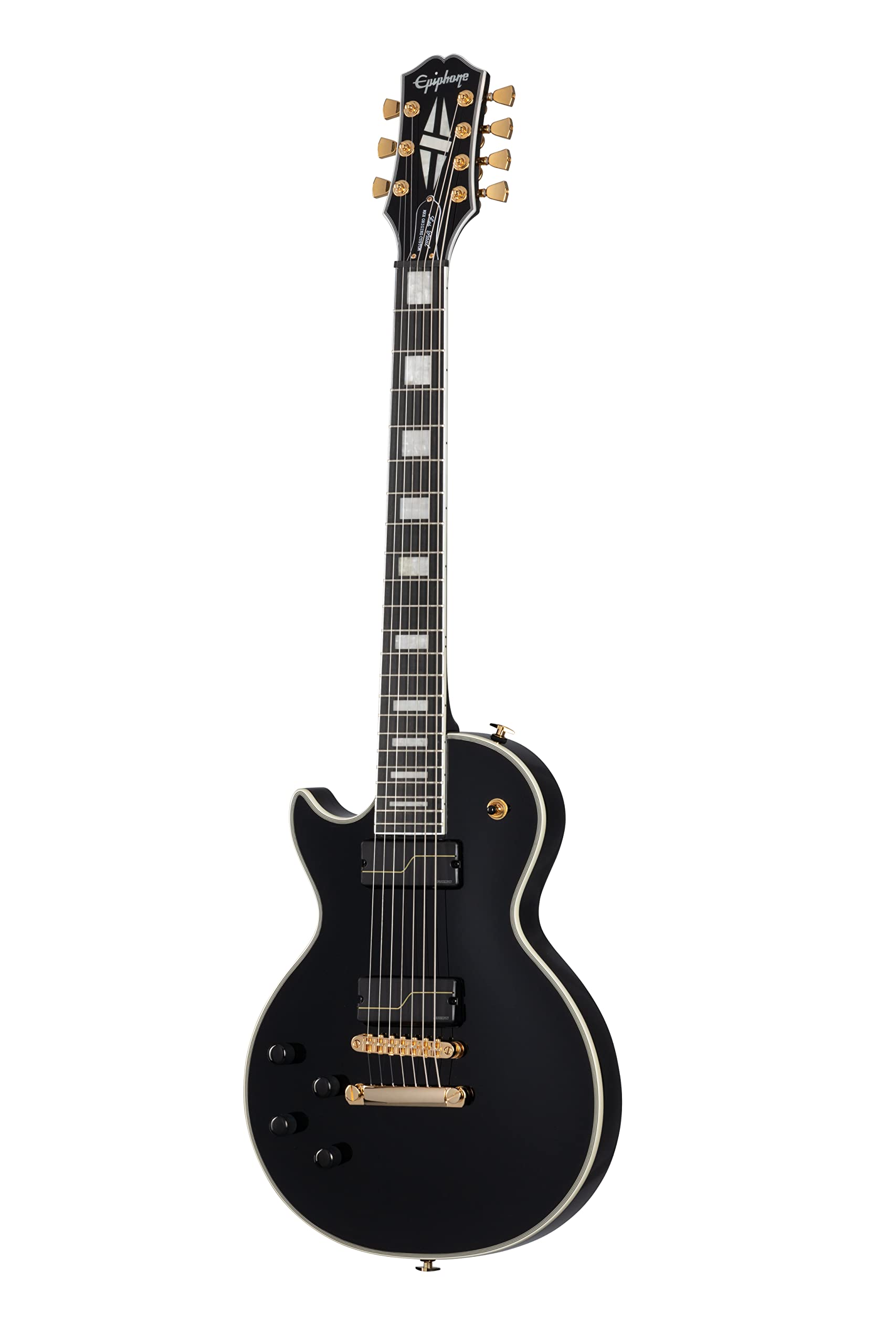 Amazon.com: Epiphone Matt Heafy Les Paul Customs Origins 7 cuerdas