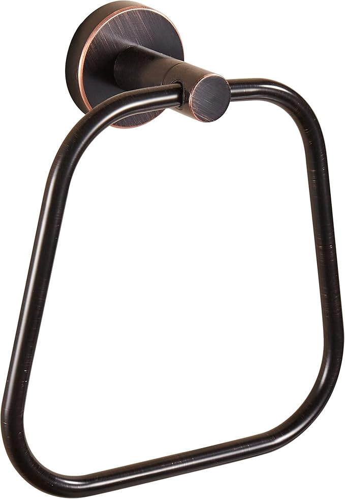 Bronze Hand Towel Holder, Bathroom Towel Ring Oil Rubbed